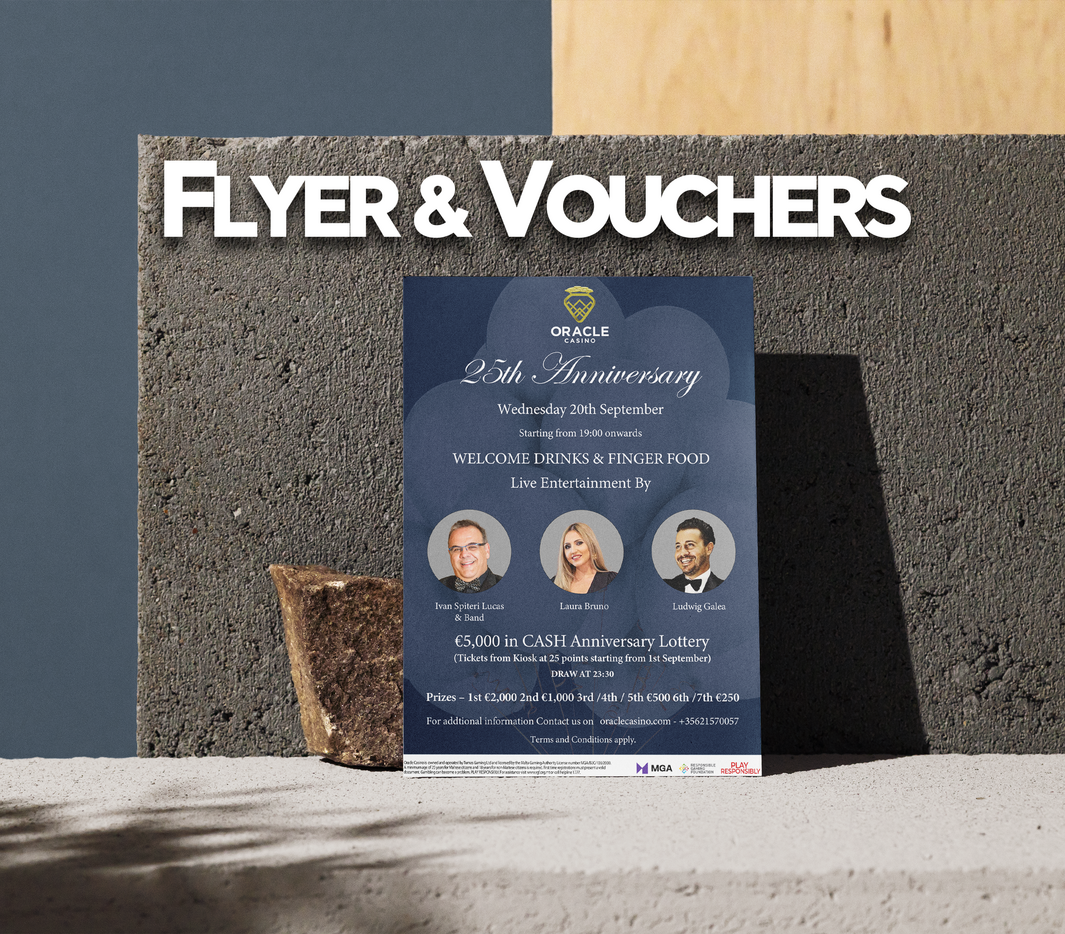 Flyer &amp; Vouchers