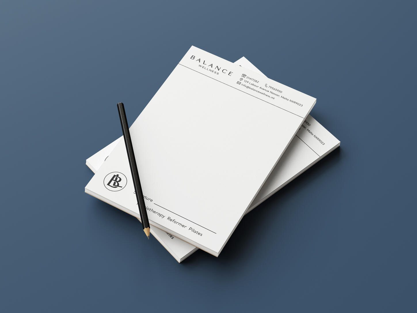 A5 branded notepad