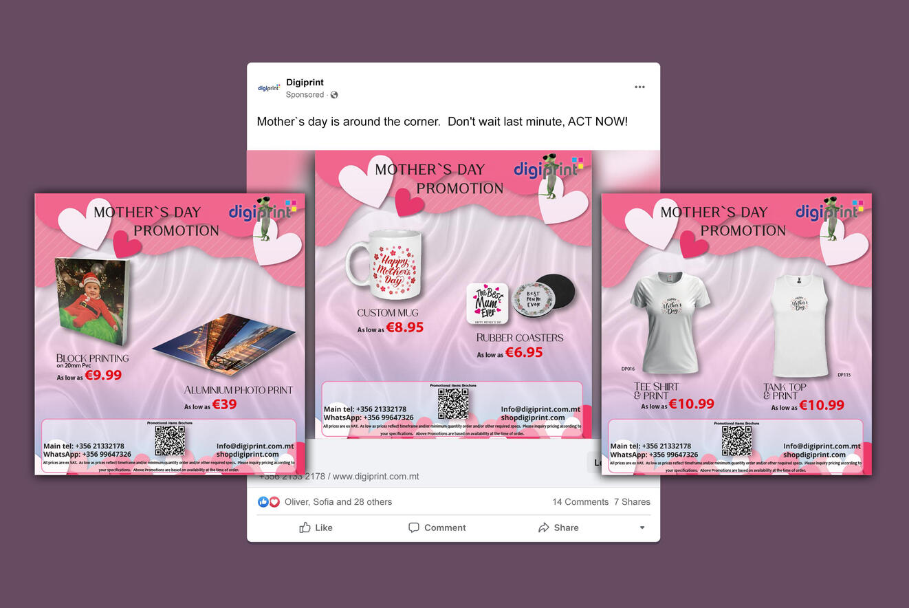 Mother`s day Promo
