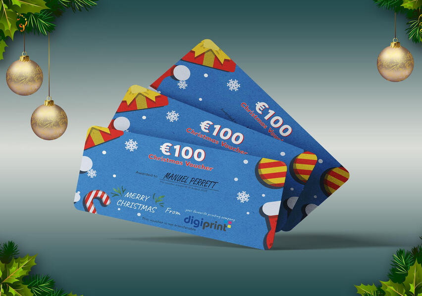 Digiprint Christmas Voucher