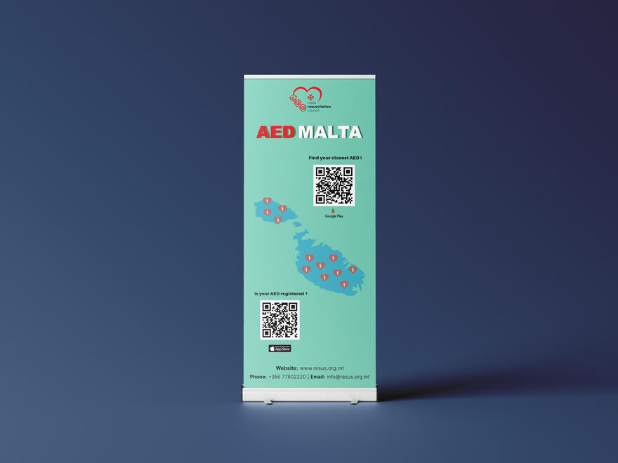 AED Malta Banner