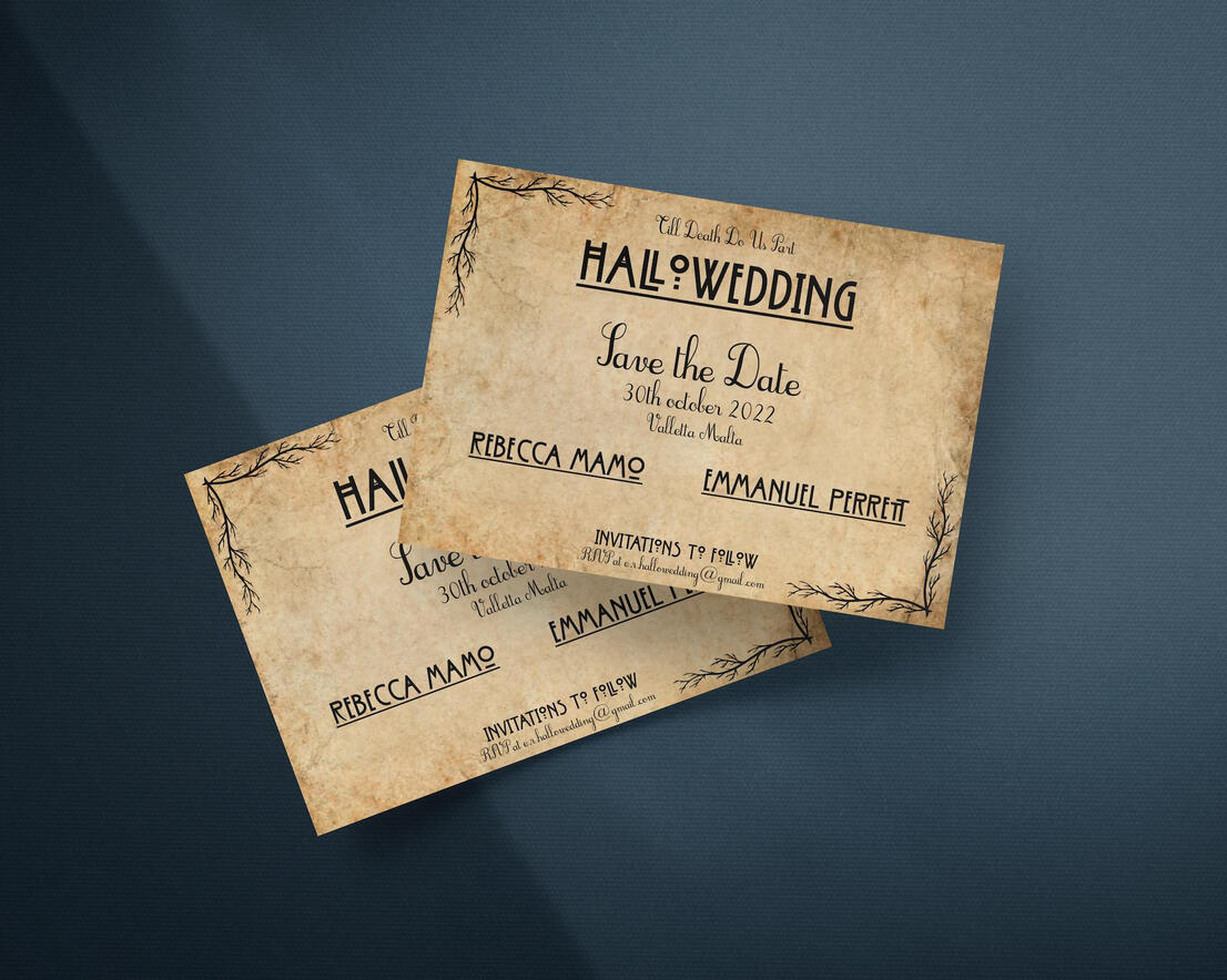 Save The Date invites
